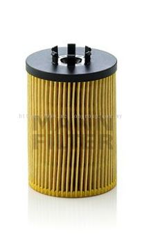 Original MANN-FILTER Oil Filter HU 715/5 x - For BMW 5 (E60/E61) 545i