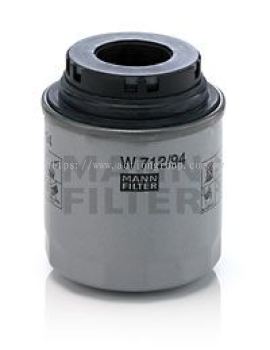 Original MANN-FILTER Oil Filter W 712/94 - For VW Beetle / Beetle Cabrio (5C) 1.2 TSI