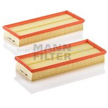 Original MANN-FILTER Air Filter C 3698/3-2 - For VOLVO CARS 240 2.0