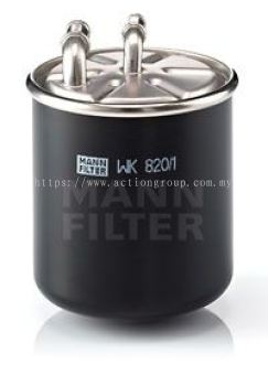 Original MANN-FILTER Fuel Filter WK 820/1 - For MERCEDES-BENZ 190-Serie (W201) 190 D