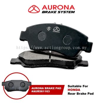 Aurona Brake Pad AUR561163 Rear Accord City Civic Integra Jazz Fit Prelude