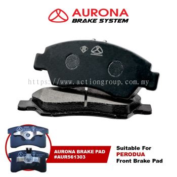 Aurona Brake Pad AUR561303 Front Kancil Turbo Mira Turbo