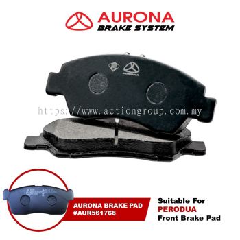 Aurona Brake Pad AUR561768 Front Myvi Boon Passo