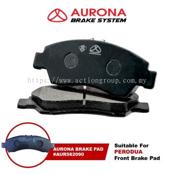 Aurona Brake Pad AUR562090 Front Axia Bezza Myvi Lagi Best