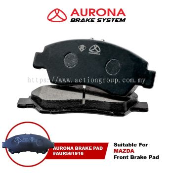 Aurona Brake Pad AUR561916 Front Mazda 8 Bongo CX-7 CX-9 Triton