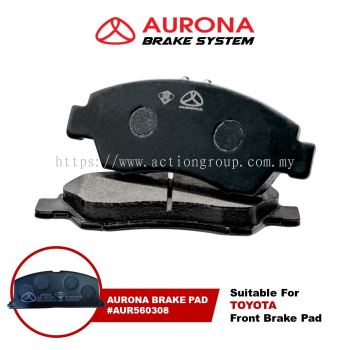 Aurona Brake Pad AUR560308 Front Corolla MR2