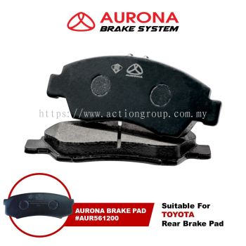 Aurona Brake Pad AUR561200 Rear FJ Cruiser Land Cruiser L/C Prado Pajero