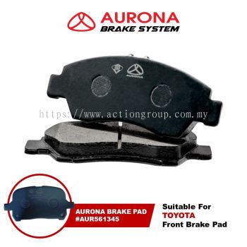 Aurona Brake Pad AUR561345 Front Camry Harrier Nadia