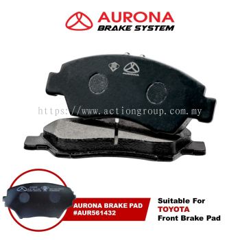 Aurona Brake Pad AUR561432 Front RAV4