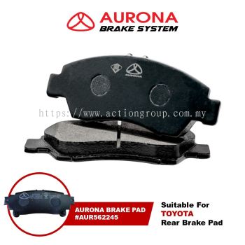 Aurona Brake Pad AUR562245 Rear Fortuner Kluger Sienta