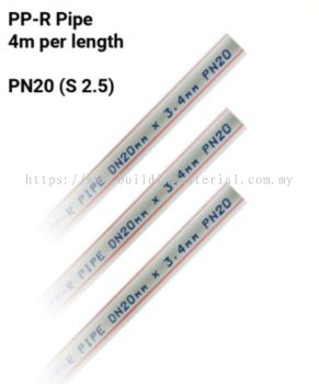 PP-R Pipe PN20 (Hot Water)