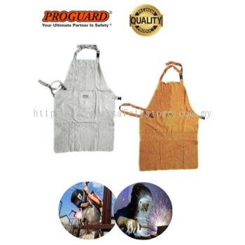 Lightweight & Comfortable Quality Split Cow Leather Body Apron | PG WPG-218GY / WPG-218YLW