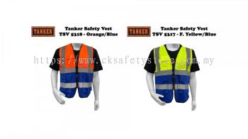 TANKER SAFETY VEST | WITH 2 COLOR TSV5317 & TSV5318 (FREE SIZE)