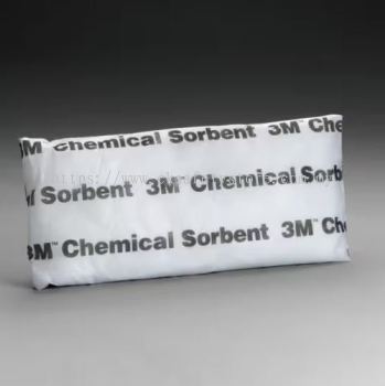 3M Chemical Sorbent Pillow P-300, 177 mm x 380 mm, 16 ea/Case