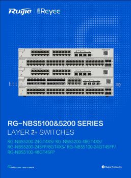 Ruijie Reyee RG-NBS5100-48GT4SFP-48 Gigabit RJ45 Ports  NETWORK SWITCH