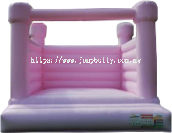 Event Bounce House - Pink (12.0ft x 12.0ft x 9.3ft)