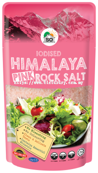 SO Iodised Himalaya Pink Rock Salt 400g