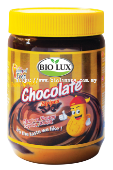 Bio Lux Peanut Butter with Chocolate Stripes 500g