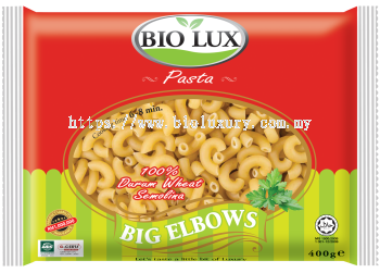 Bio Lux Pasta Big Elbow Macaroni 400g