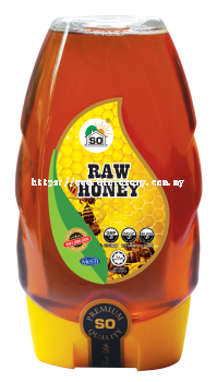 SO Premium Pure & Raw Honey 450g