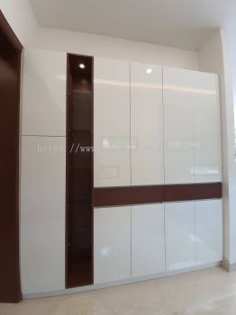 CUSTOM SHOE CABINET
