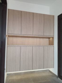 CUSTOM SHOE CABINET