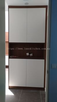 CUSTOM SHOE CABINET