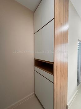CUSTOM SHOE CABINET