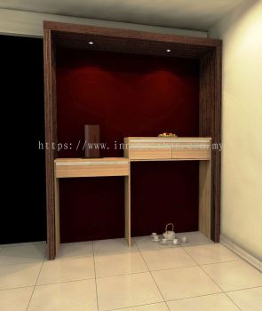 CUSTOM ALTAR CABINET