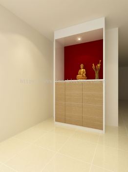 CUSTOM ALTAR CABINET