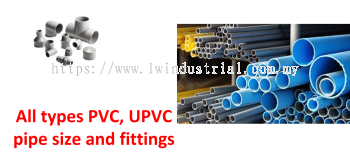 PVC, UPVC piping and fittings
