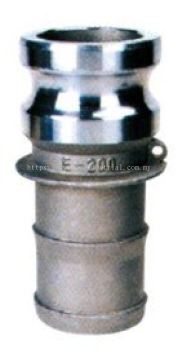 Aluminium Camlock Couplings (NPT/BSPT) / Male Adapter x Hose Shank (E)