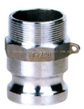 Aluminium Camlock Couplings (NPT/BSPT) / Male Adapter x Male Thread (F)
