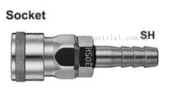 Pneumatic Quick Coupling_Socket SH type (hose barb)