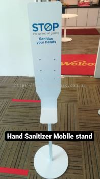 Hand Sanitizer Mobile Stand