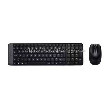 Logitech MK220 Wireless Keyboard Mouse Combo Set