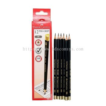 FABER CASTELL TRI GRIP 2B PENCIL