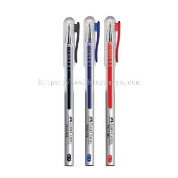 Faber-Castell True Gel Pen - 0.7mm Black, Blue, Red