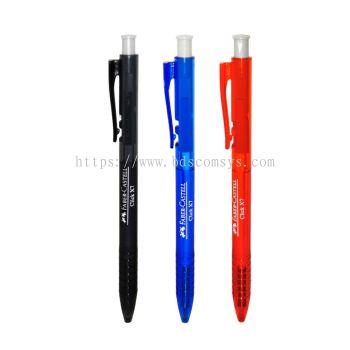 Faber-Castell Click X7 Ball Pen - 0.7mm Black, Blue, Red