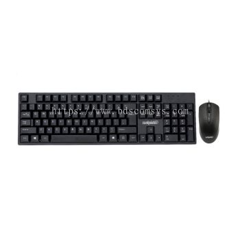 Salpido G12 Wired Keyboard Mouse Combo Set