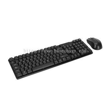 TinyTech Wireless Keyboard KB-KM9808G and Mouse Combo Set