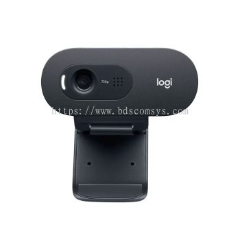 Logitech C505 720p HD Webcam with Fixed Focus and Long-Range Microphone