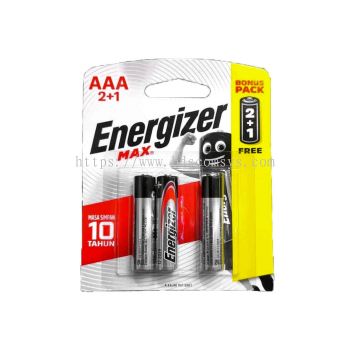 Energizer Max AA Batteries - Pack of 3 (2+1 Bonus)