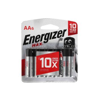 Energizer Max AA Batteries - Pack of 6