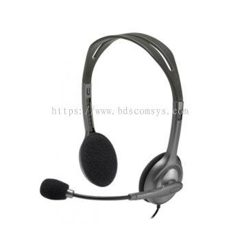 Logitech H111 Stereo Headset - 3.5mm Audio Jack