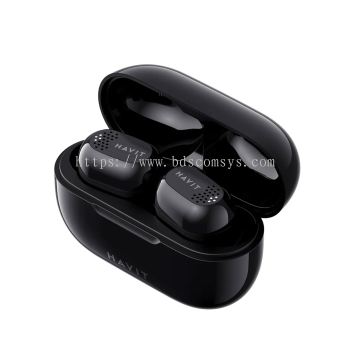 HAVIT TW925 True Wireless Stereo Earbuds - White and Black