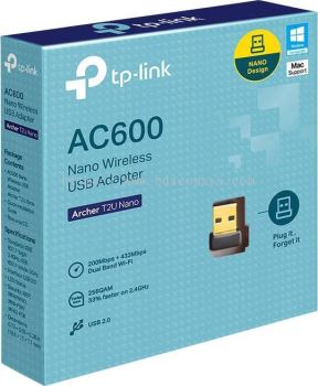 TP Link Archer T2U Nano | AC600 Nano Wireless USB Adapter