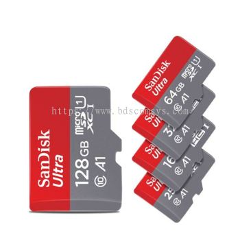 SanDisk Ultra Micro SD Memory Card - 16GB, 32GB, 64GB, 128GB, 256GB