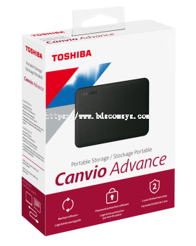 TOSHIBA CANVIO ADVANCE PORTABLE STORAGE HARD DISK 4TB