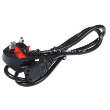 Pc Power Cord With Fuse - CB1